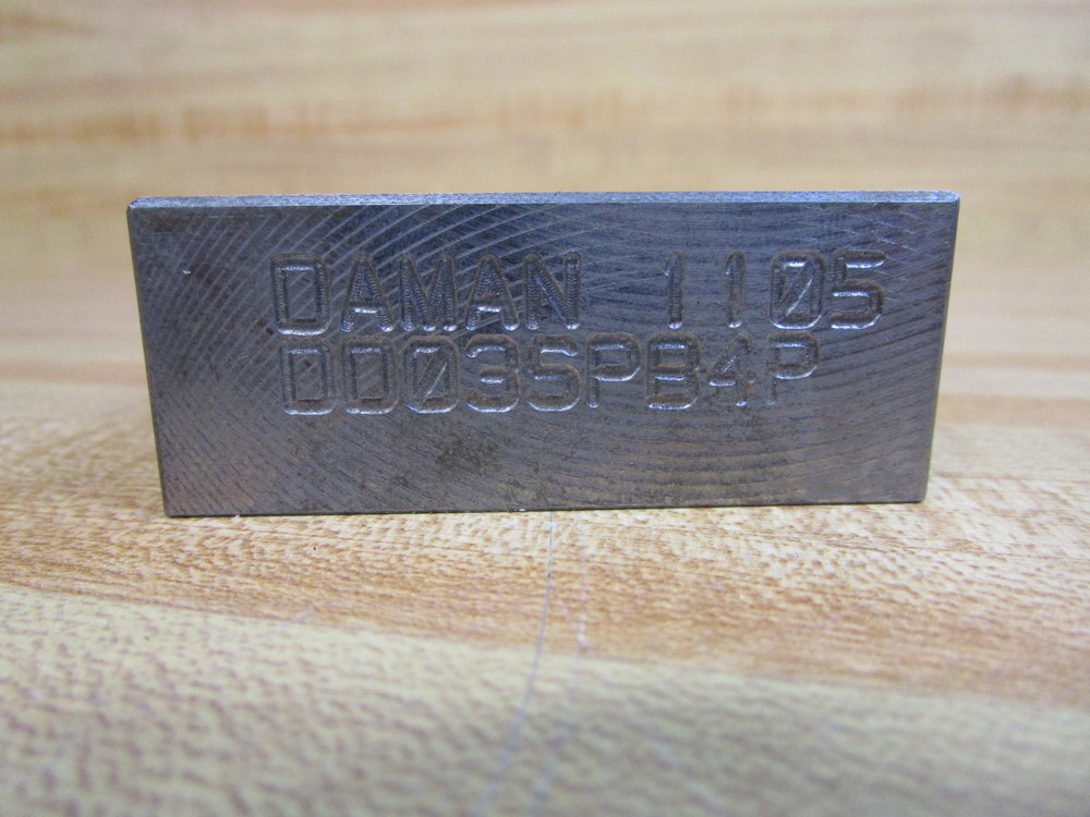 Daman Products DD03SPB4P Ductile Valve Subplate 1105