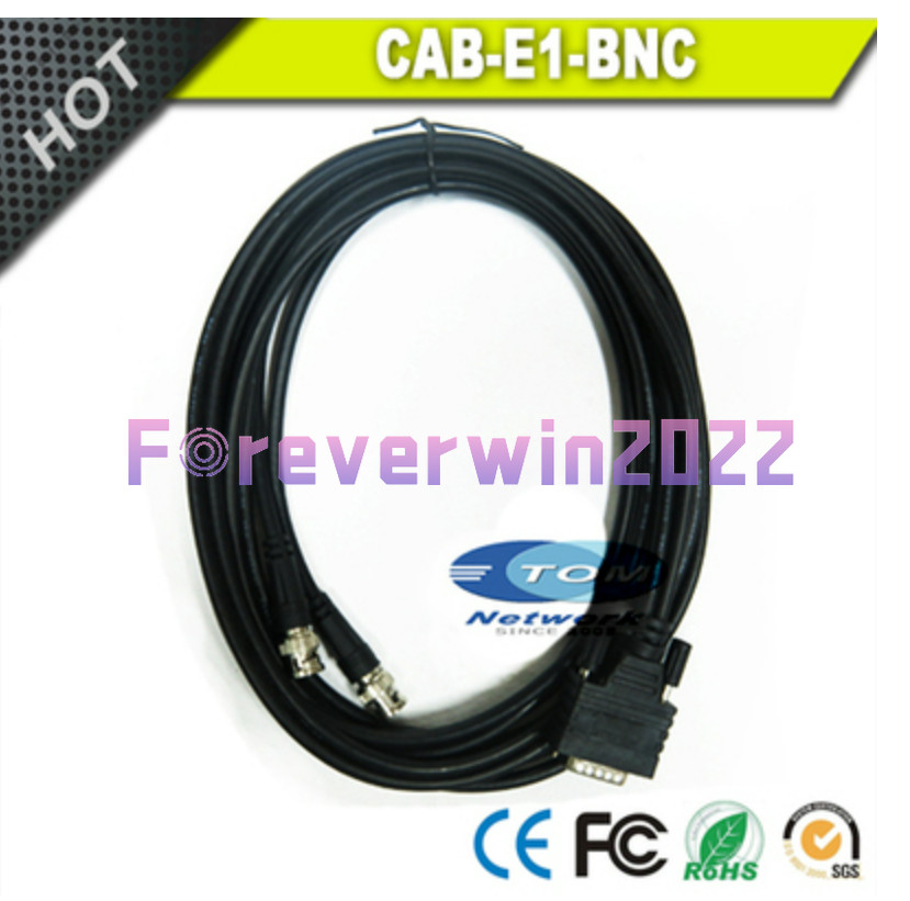 1PCS CAB-E1-BNC Connect Cable for CISCO M-2CE1U NM-1CE1U