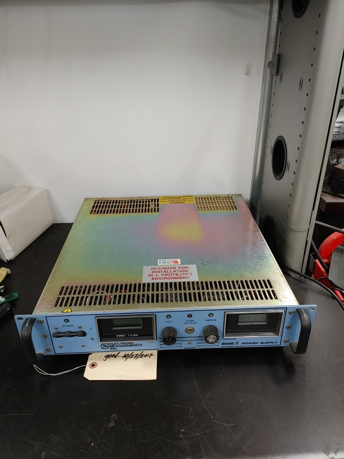 ELECTRONIC MEASUREMENTS EMSⅡ 7.5-300-2-D PN 00485215 EMS Ⅱ Power Supply