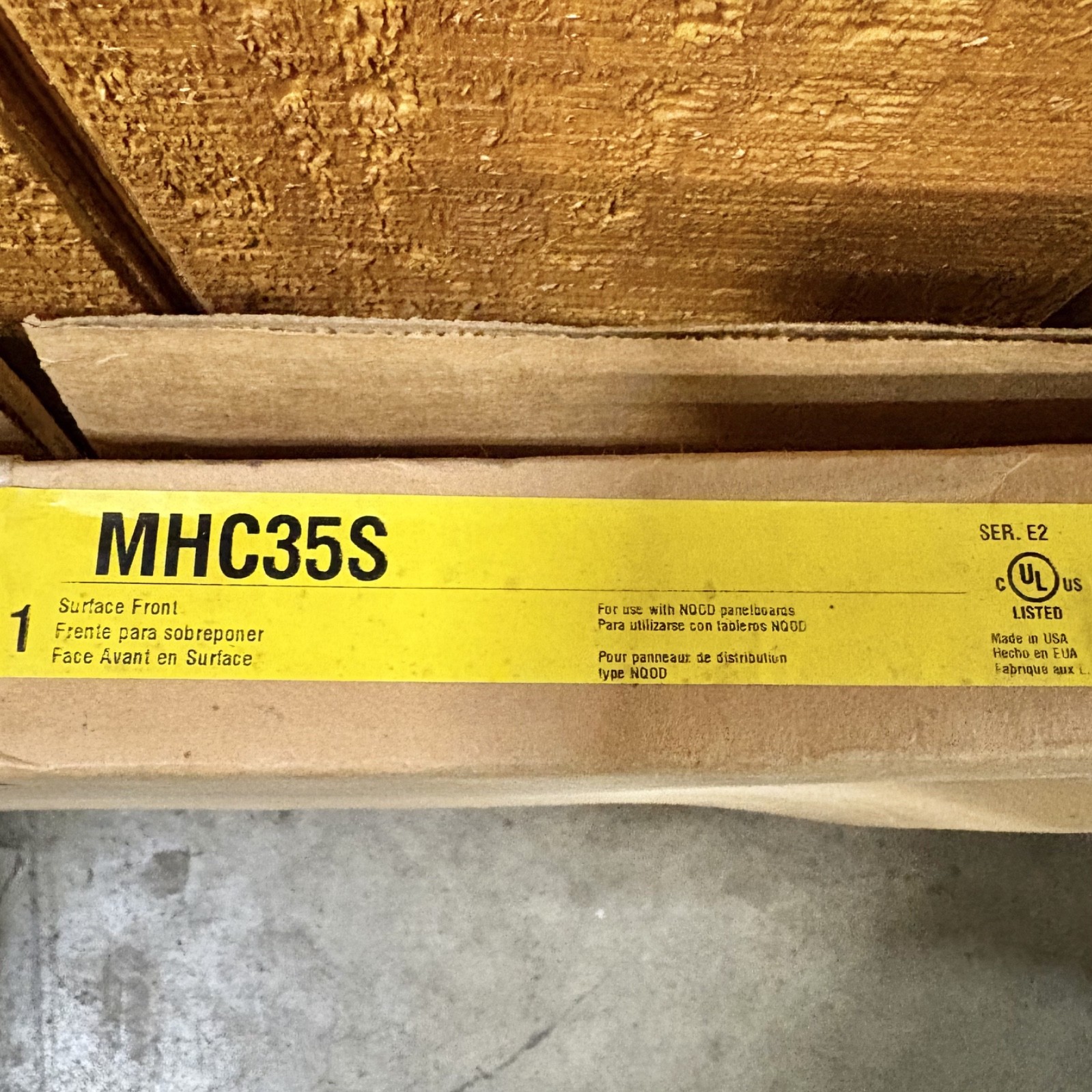 Square D MHC35S Circuit Breaker Enclosure (New Open Box)