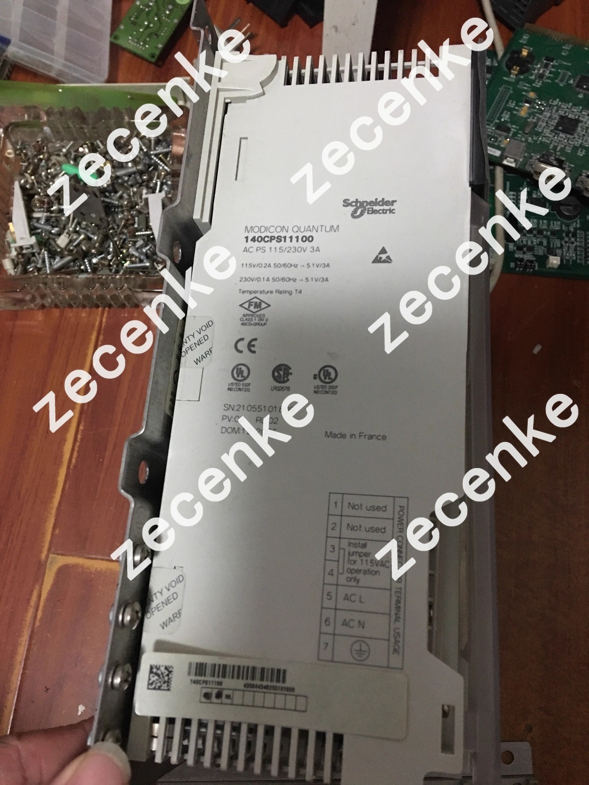 SCHNEIDER ELECTRIC 140CPS11100 AC PS 115/230V 3A