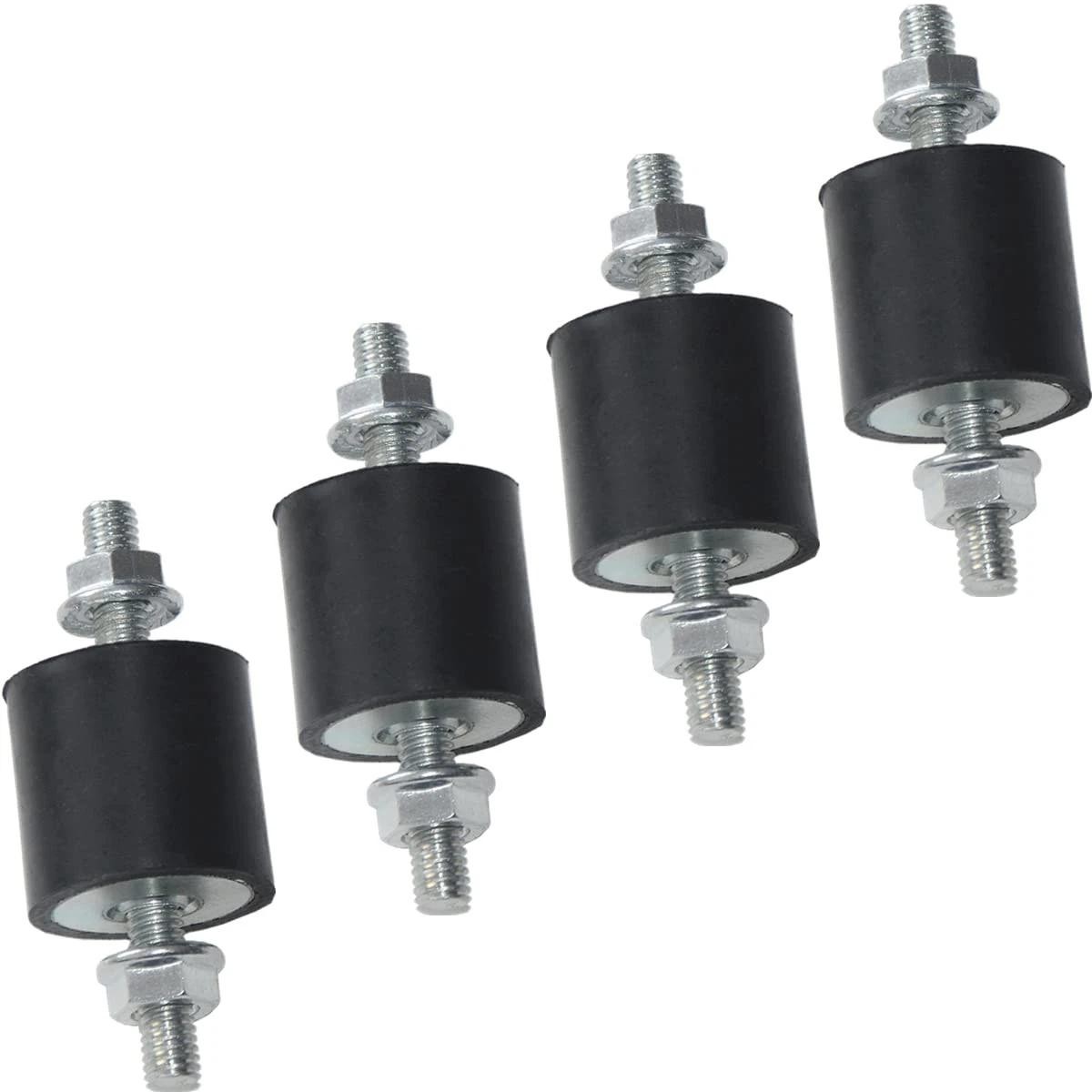 4pcs 25 X 25mm Rubber Mounts Rubber Vibration Isolator Mounts Shock Absorber | E