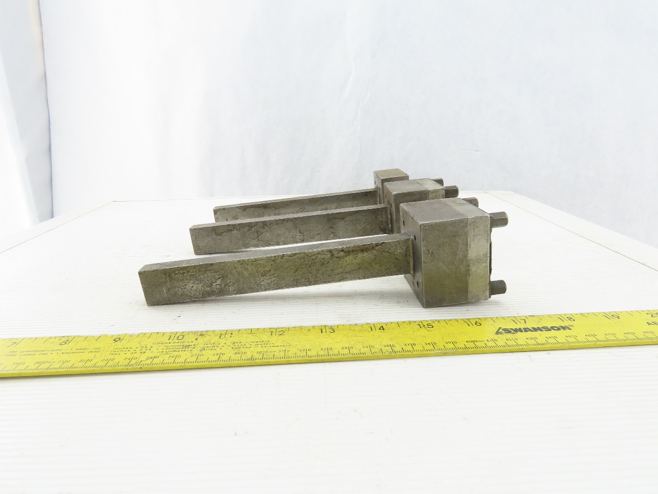 EDM Electrode Holder Tooling .473″x.890″x 6.500″ Projection Lot of 3