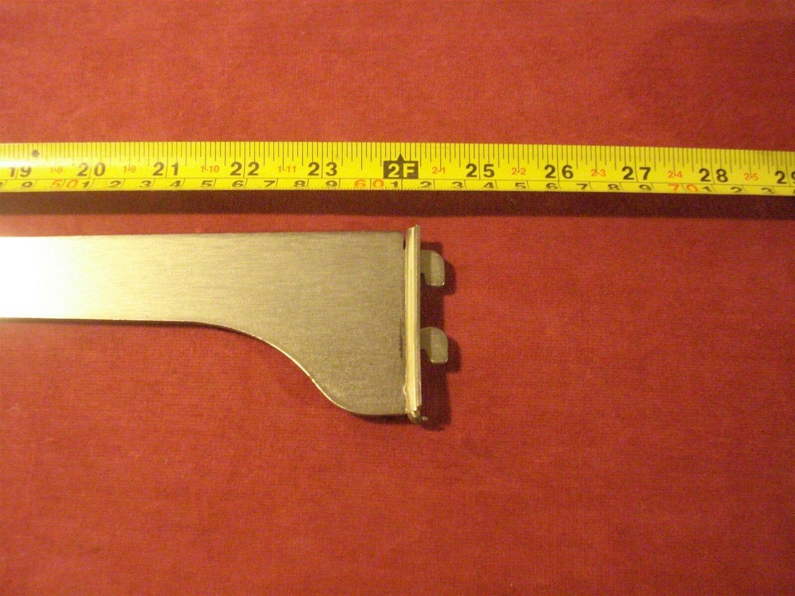 (0246.) Knape & Vogt Shelf Bracket 18″ – AnoChrome