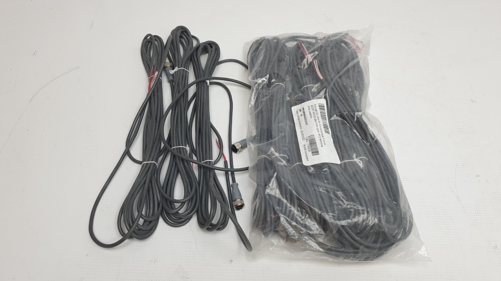 Lot of 13 Cables with Connectors, Part Number PRV#5000AC0CXXX