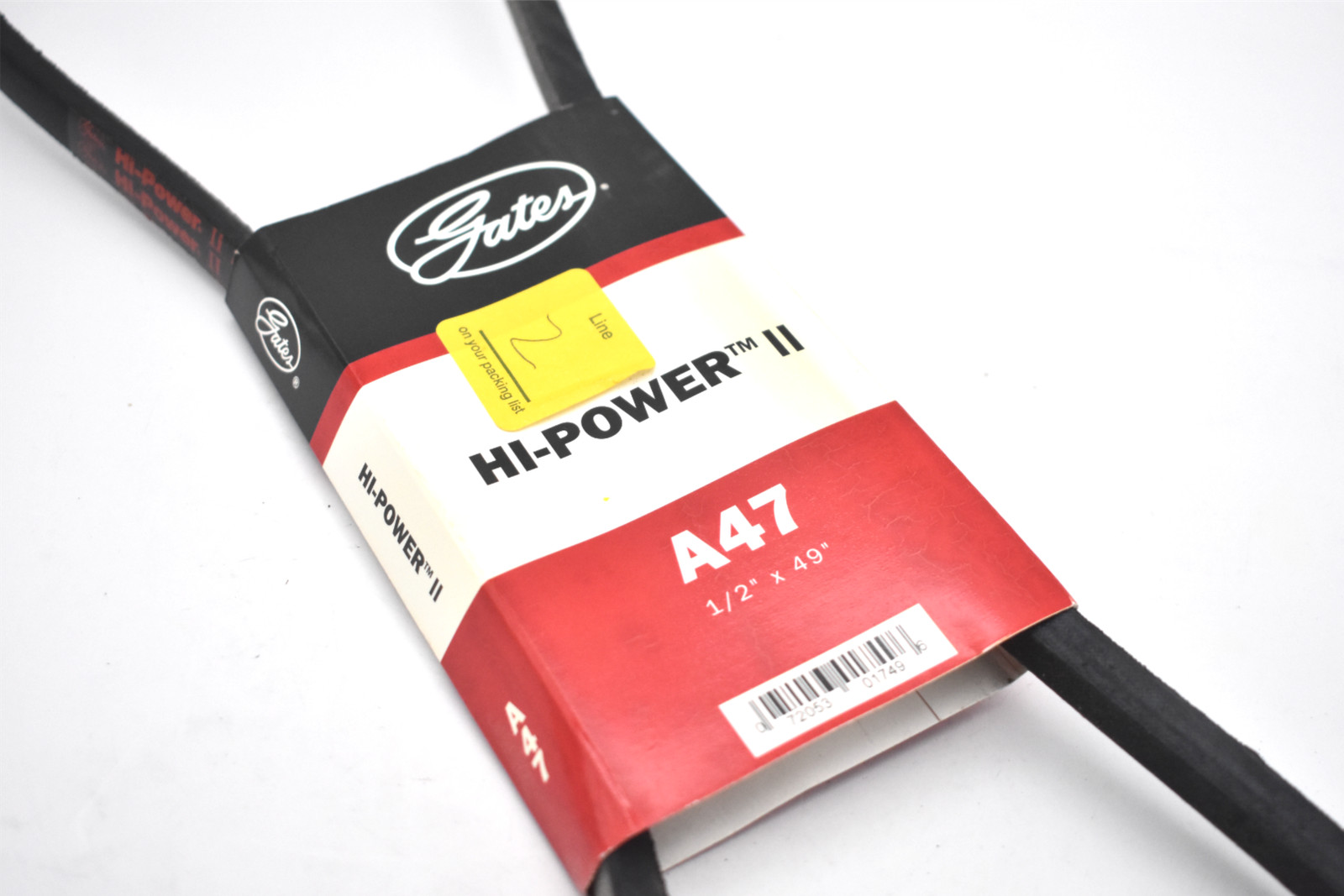 GATES A47 HI-POWER II BELT
