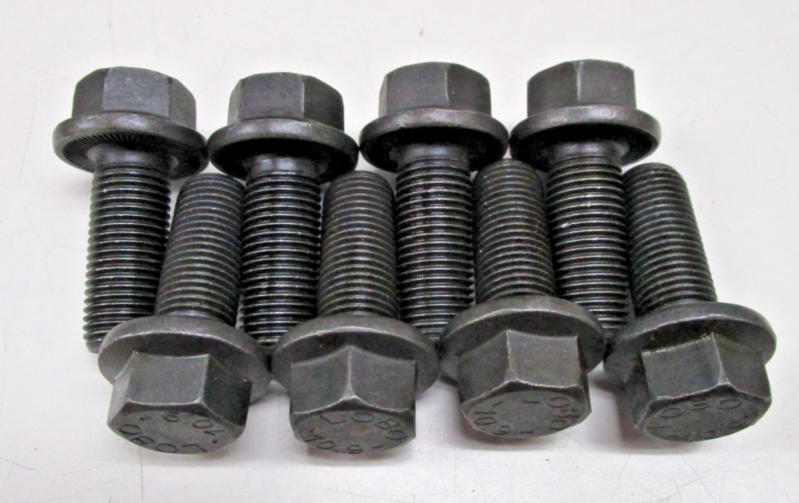 Lot of 8 Meritor 41X1422 Flange Head Cap Screw Bolts M16-1.5 x 40MM