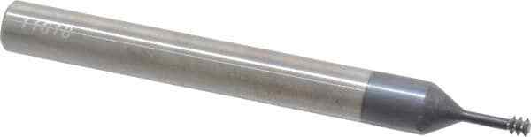 Carmex #6-32 Internal 3-Flute Solid Carbide Helical Flute Thread Mill TiAlN F…