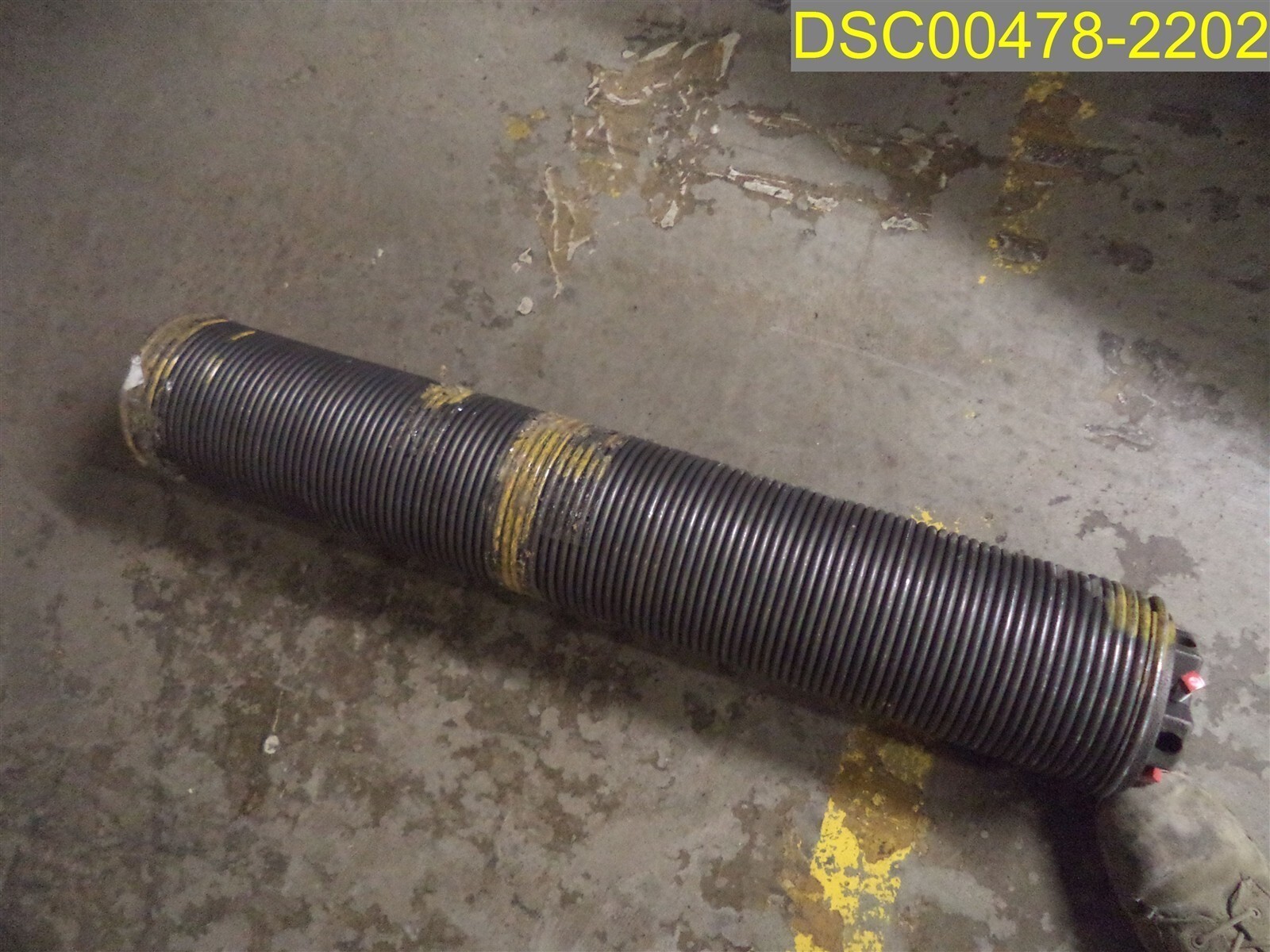 Overhead Door Spring 38 1/4′ overall, 6″O.D., 2″ Bore, 5/16″ Spring Thickness