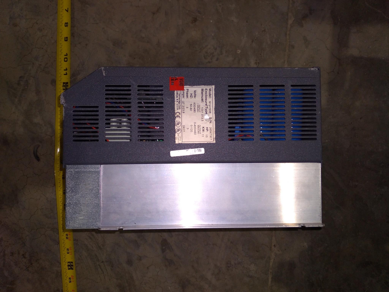 C TECH MC SERIES M14150B 400/480V 50-60HZ 3PHASE 27.2/23.8AMPS