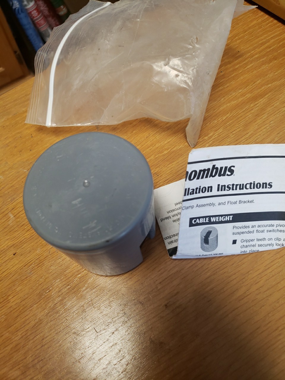Sje-Rhombus 1002230 Cable Weight For Float Switches