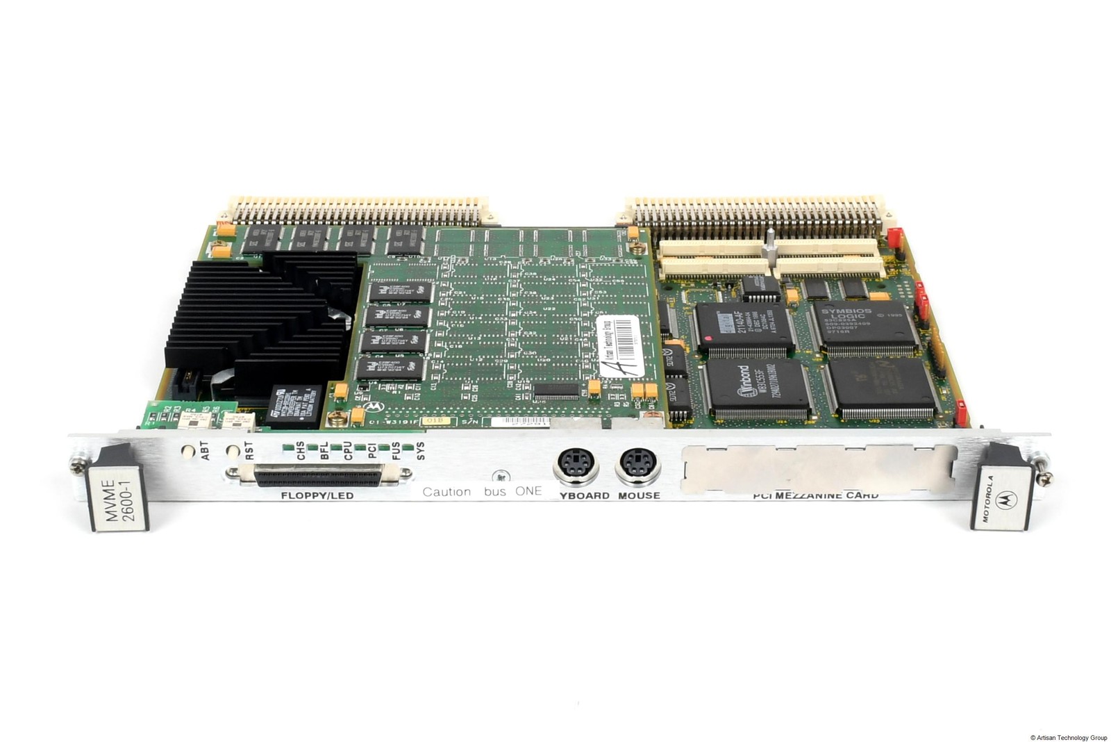 Motorola MVME2604 VME64 Processor Module, 200 MHz, 16 MB RAM