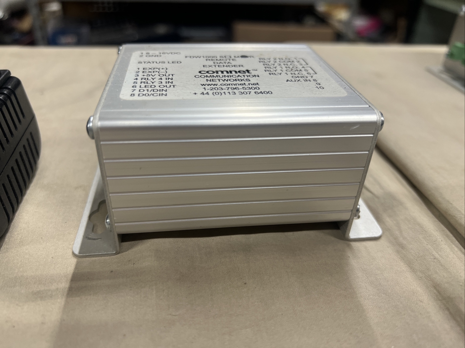 Comnet FDW1000M/R MM Fiber Optic Wiegand Data Link Extender Remote Unit