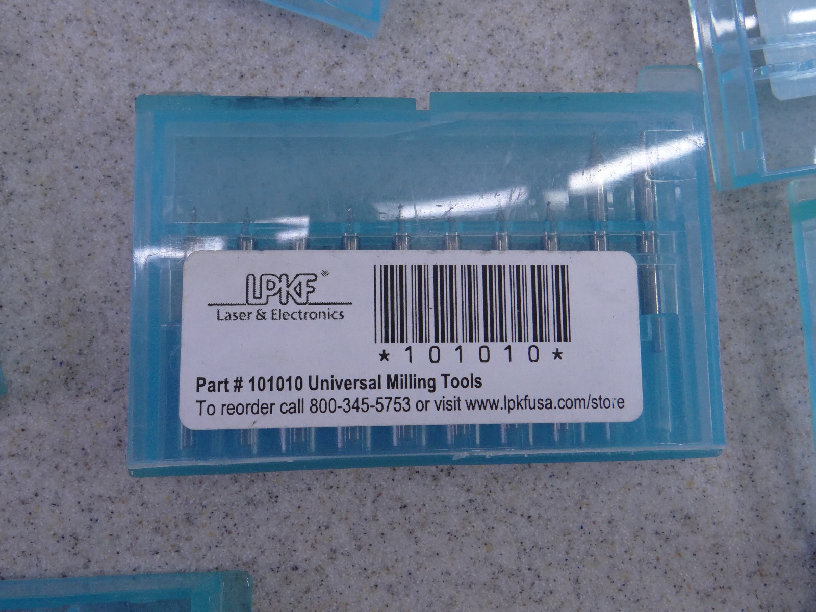 LPKF Laser & Electronics End Mills lot of 20 packs 100979 101016 101010 101007