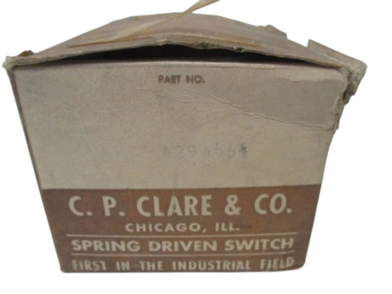 C.P. CLARE & CO. A29466 SPRING DRIVEN SWITCH NSMP