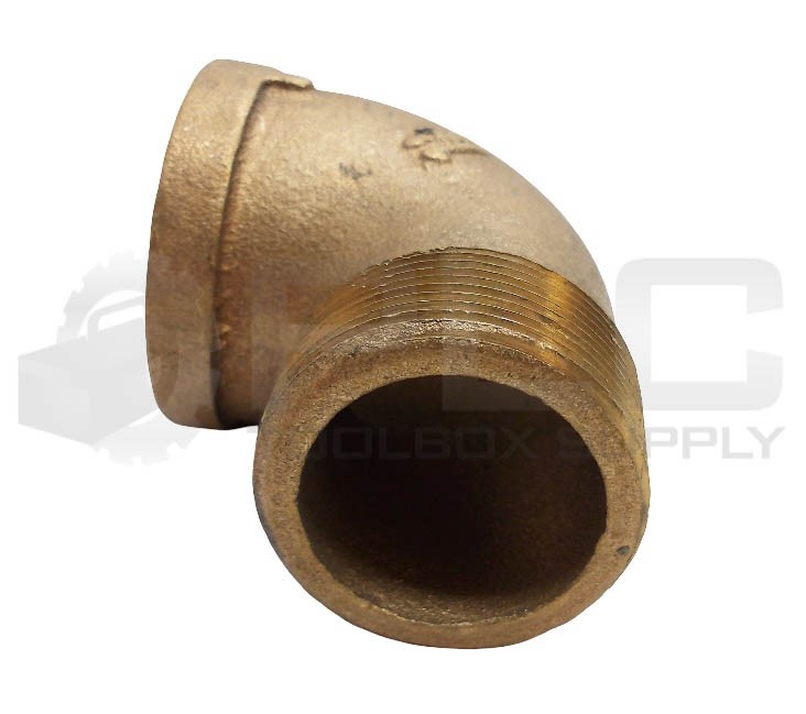NEW 1-1/2″ 90 DEG STREET ELBOW BRASS