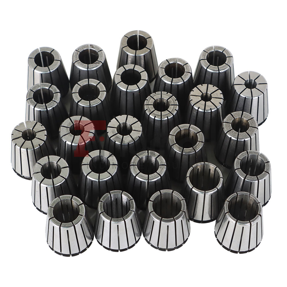 For CNC engraving machines 25 pcs 1/16-3/4 inch bracket spring collets suitable