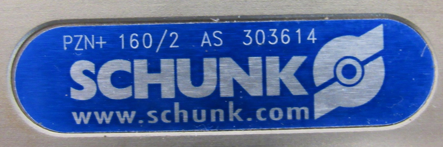 NEW SCHUNK PZN+160/2-AS UNIVERSAL GRIPPER PZN1602AS 3 FINGER 0303614