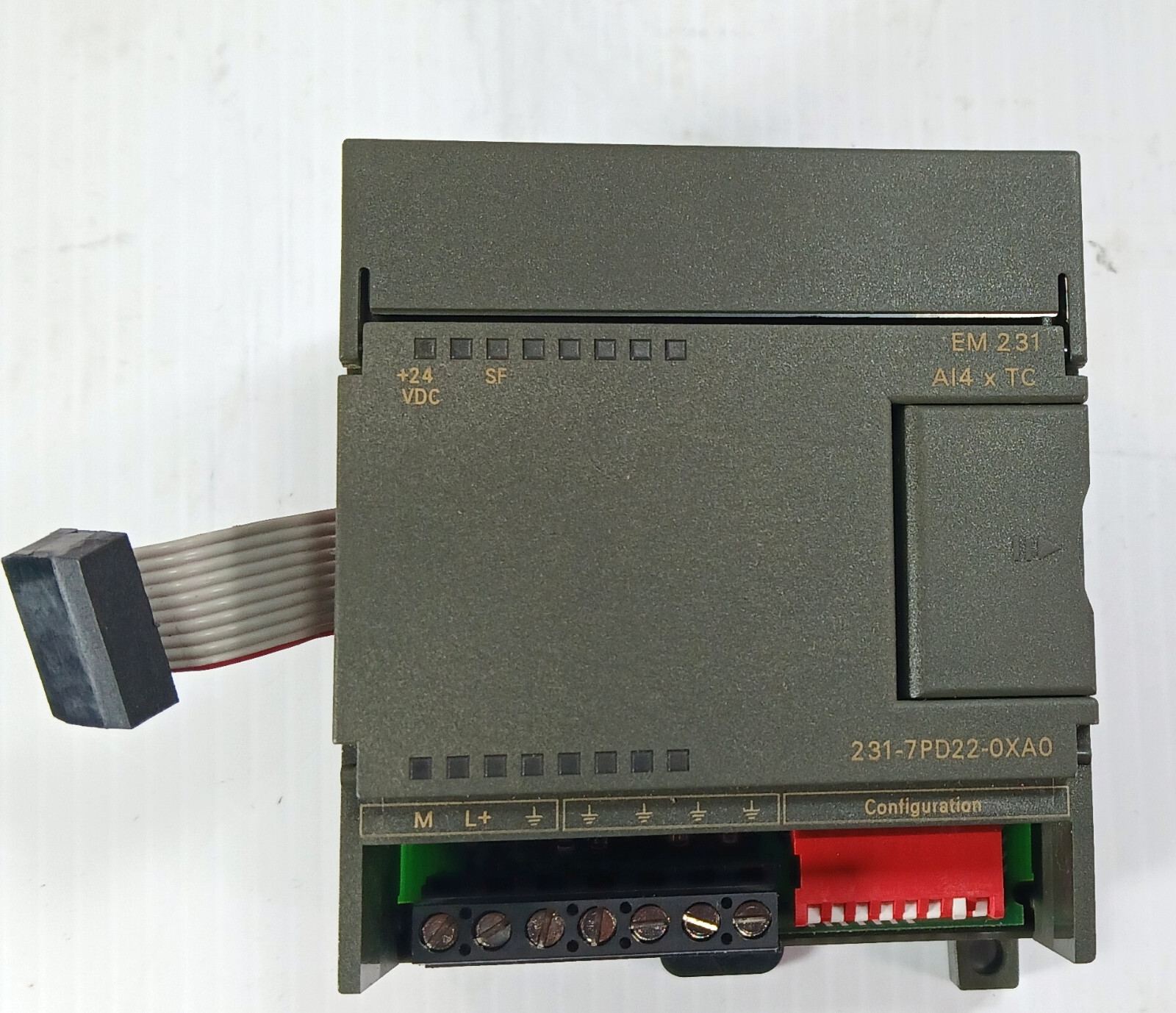 1 USED SIEMENS 6ES7 231-7PD22-0XA0 ANALOG INPUT MODULE ***MAKE OFFER***