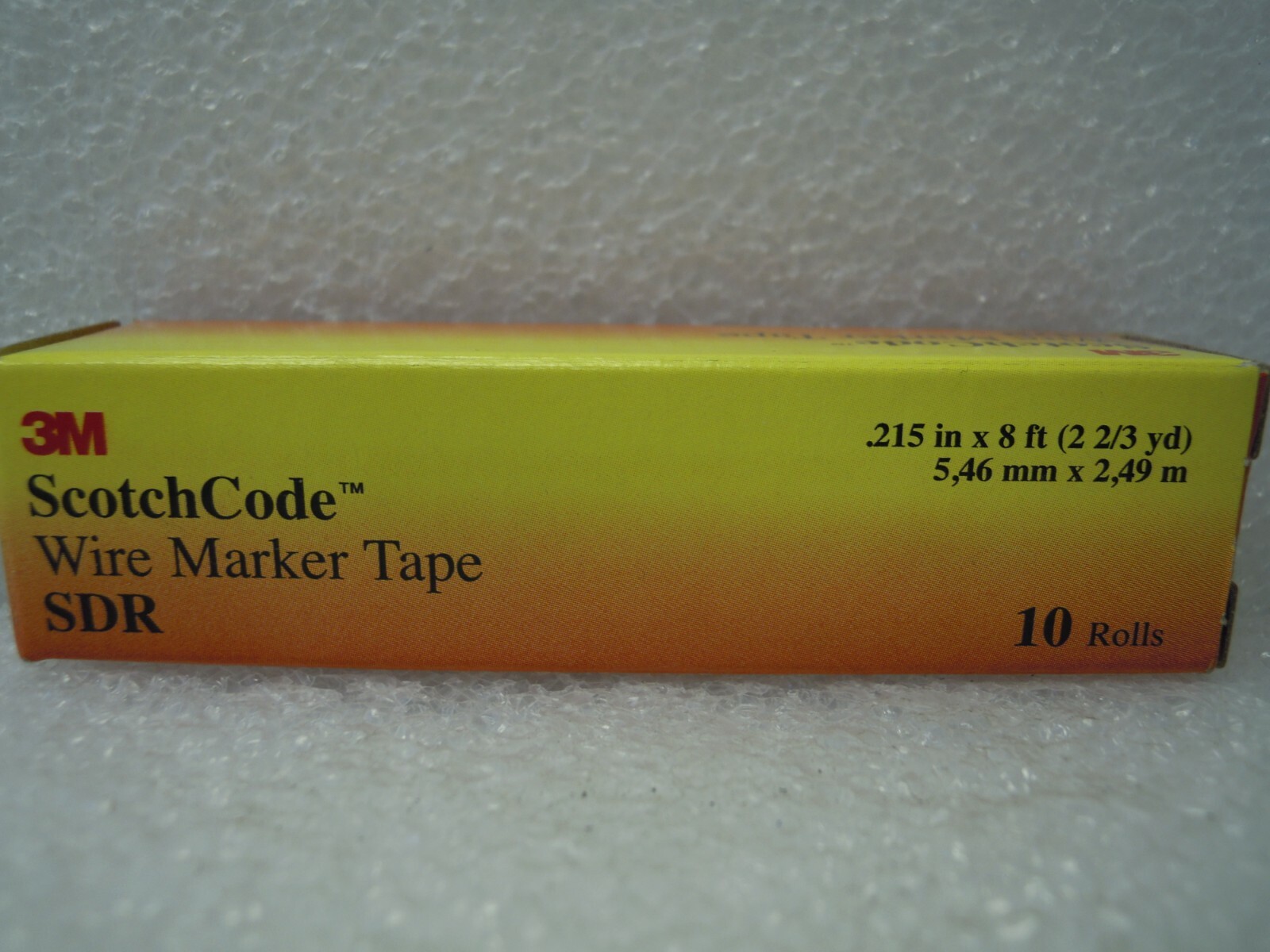 3M ScotchCode SDR T3 WIRE MARKER TAPE (10 Rolls) ***NEW