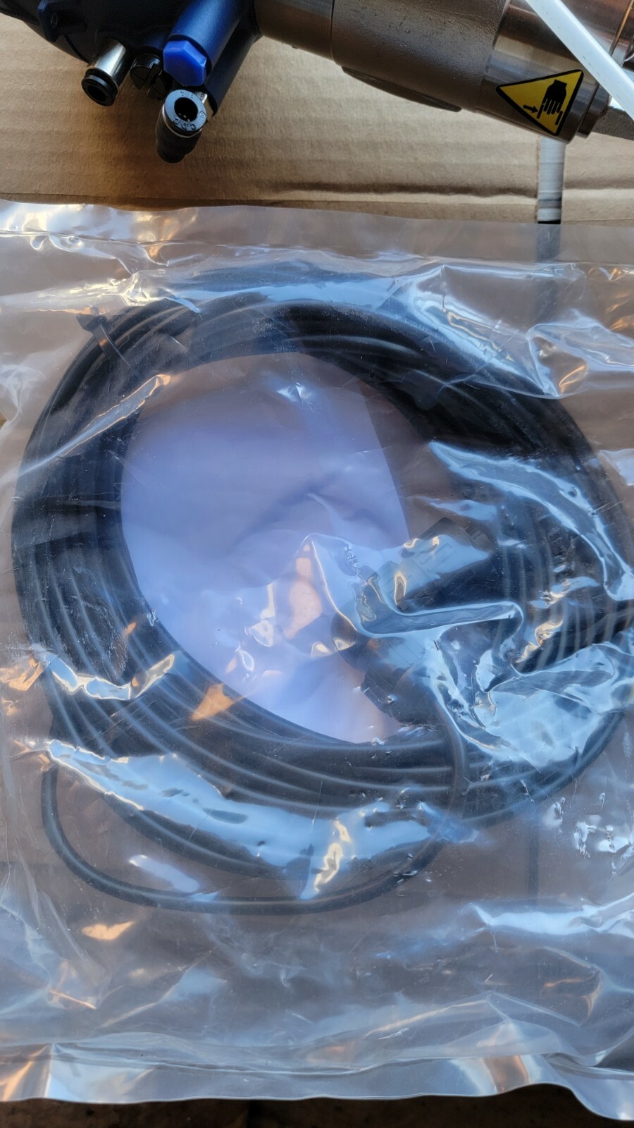 New HPS Type BBZP AISI316L-PTFE Bardiani Valvole Spa Receive Return Assembly