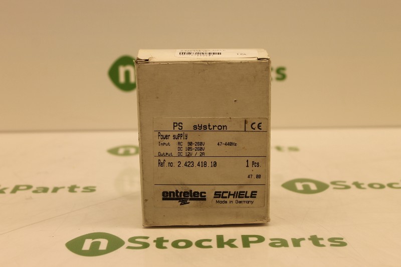ENTRELEC/SCHIELE 2.423.418.10 NSFB – POWER SUPPLY