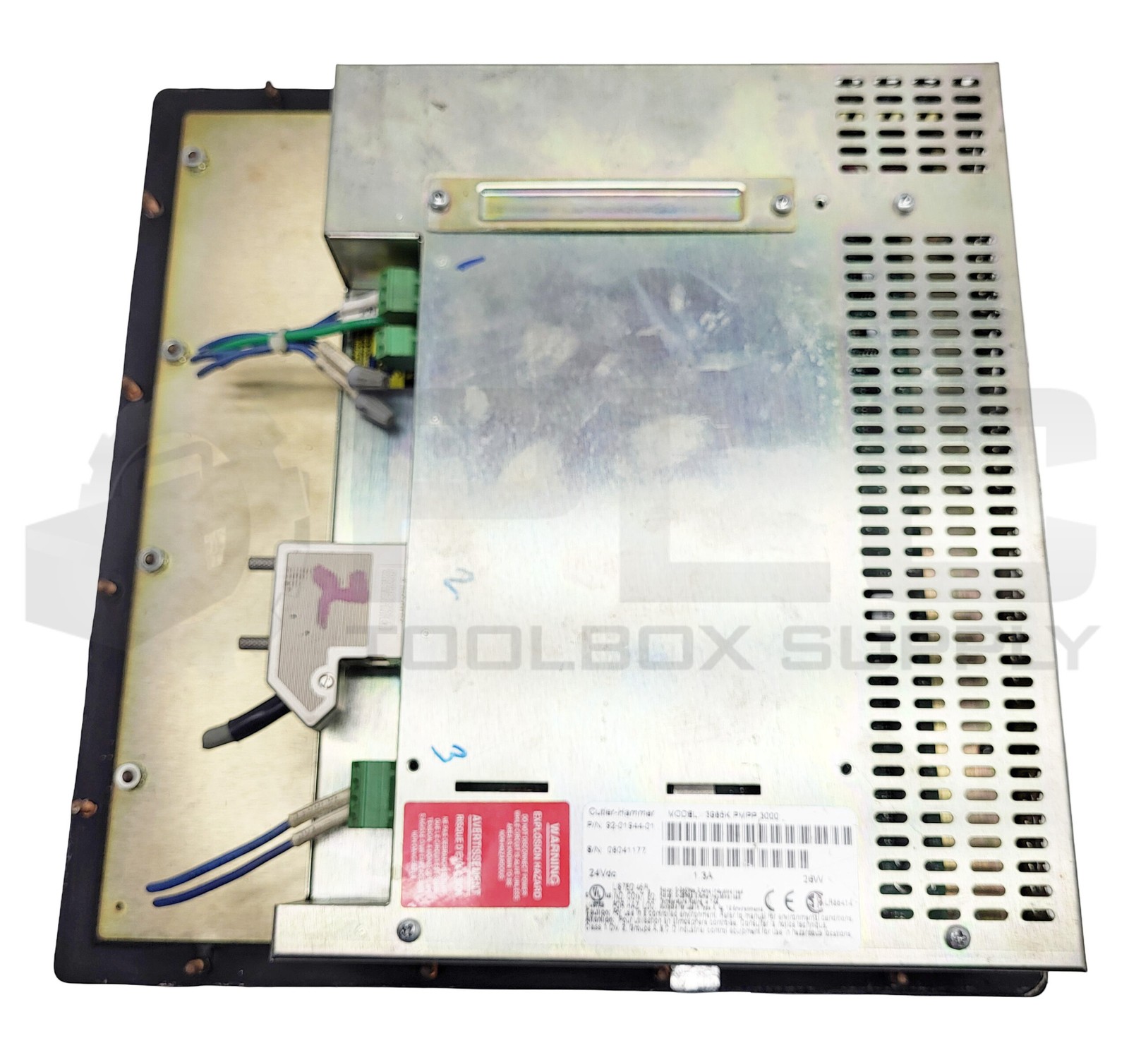 CUTLER HAMMER 3985K PMPP 3000 PANELMATE POWER PRO 92-01944-01 24VDC 1.3A 26W