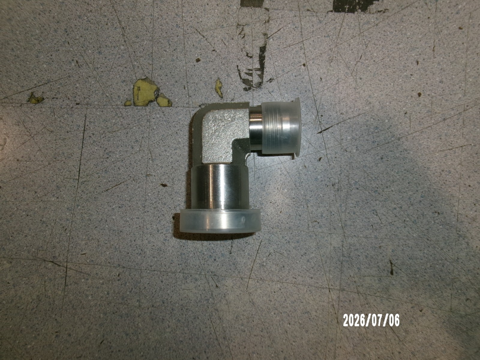 690-12-12 ADAPTER 90E 12JM TO 12C62 SPT FLG HEAD STL