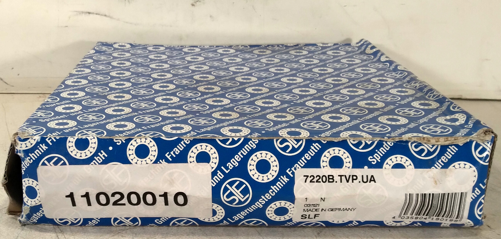 1 NEW SLF FRAUREUTH 7220B.TVP.UA ANGULAR CONTACT BEARING NIB ***MAKE OFFER***