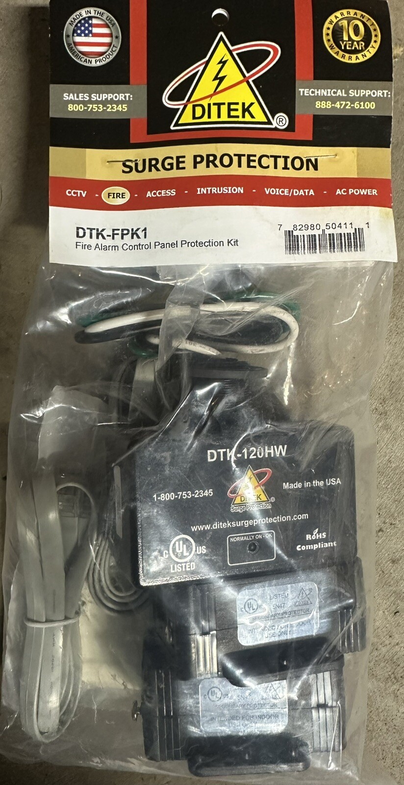 Ditek DTK-FPK1 Fire Alarm Control Panel Protection Kit