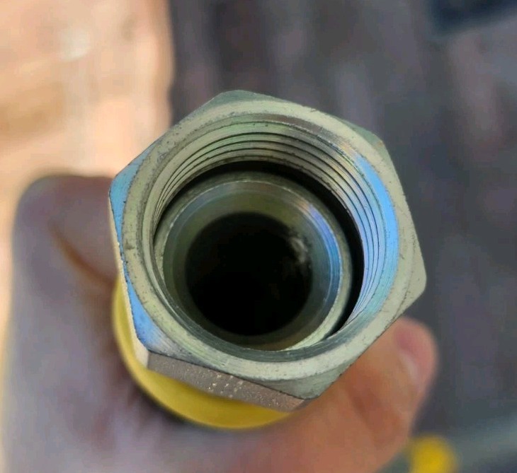 PARKER PUSH-LOK Plus 3/4″ 801-12-WP 2, 1 MP Welding / Gas HOSE 48″ W/ FIT 300PSI