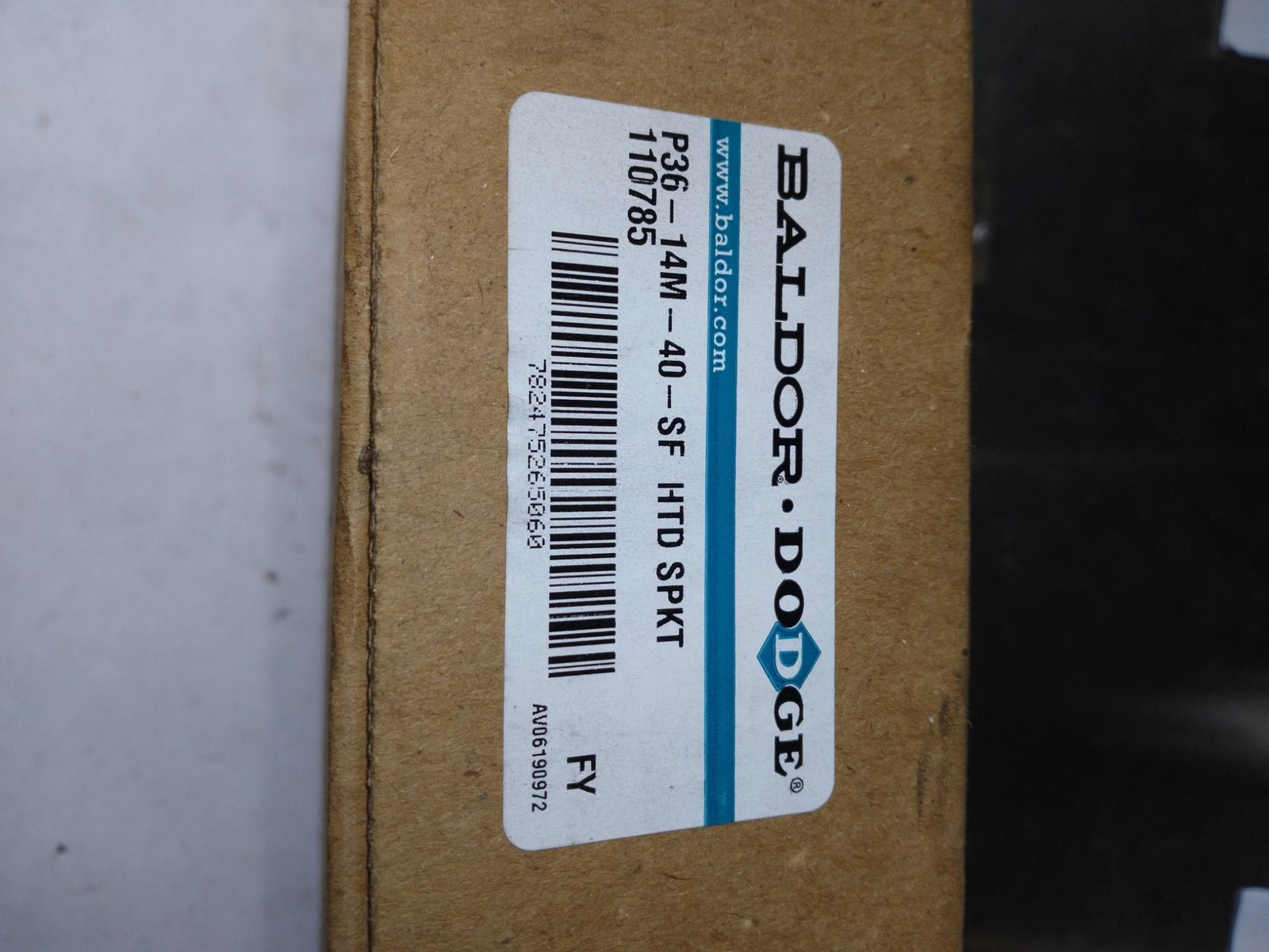 BALDOR DODGE P36-14M-40-SF HTD SPKT 110785