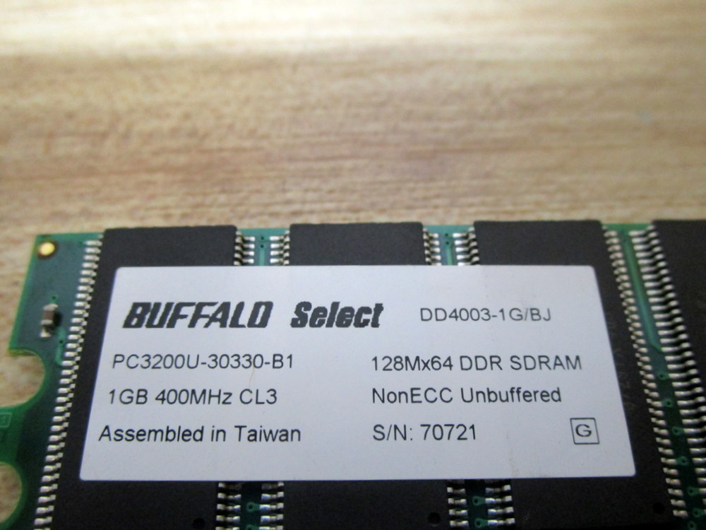 Buffalo Select DD4003-IG/BJ Select DDR1 DIMM