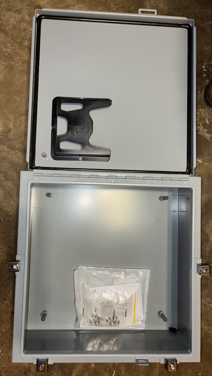 Hoffman A20H20BLP Enclosure 20X20X8 Single Door Multiple Available. See Listing