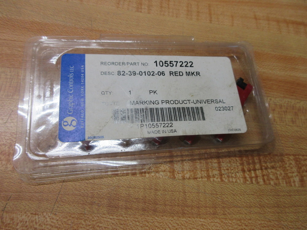 Graphic Controls 10557222 Red Marking Product (Pack of 4)