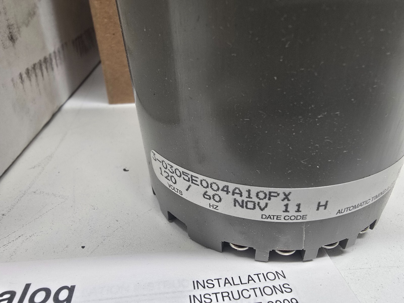 NEW IN BOX! ATC 0-15 SEC TIME DEALY RELAY 3-0305E004A10PX