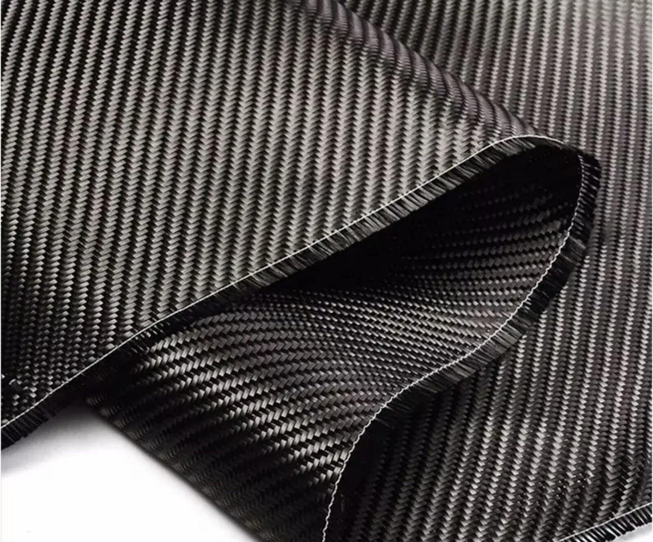 5 Yards Carbon Fiber Fabric Cloth 2×2 Twill Weave 30’ X 50” Aerospace Quality