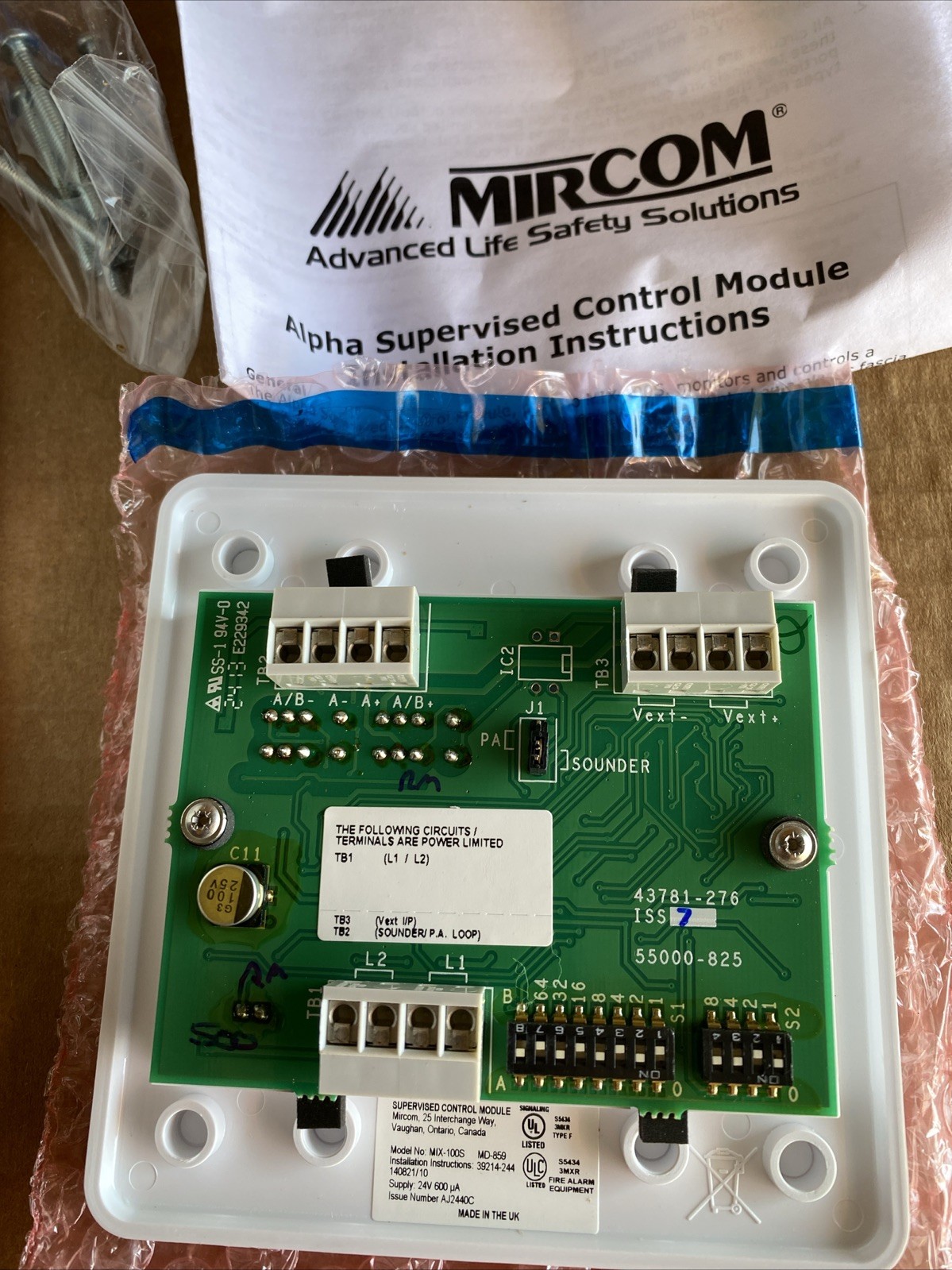 Mircom Mix-100s