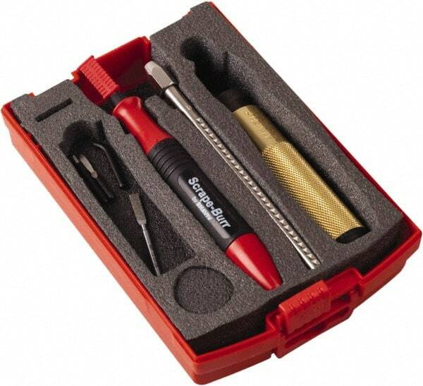 Shaviv 154-00046 8 Piece High Speed Steel Hand Deburring Tool Set