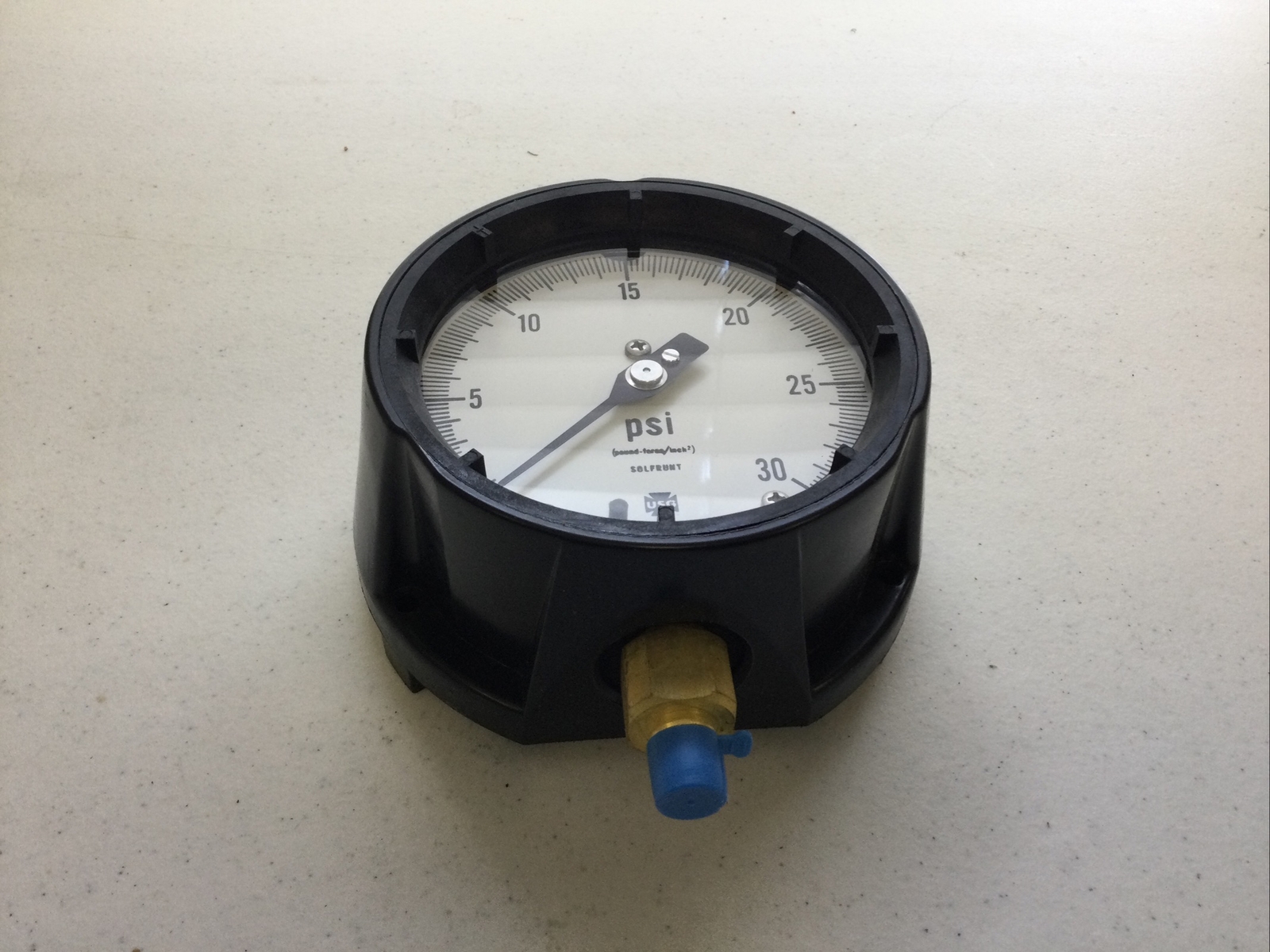 NEW AMTEK U.S. GAUGE, 1980, 155007, 30 PSI, 1/4” ANPT 4-1/2″ SIZE FREE SHIPPING