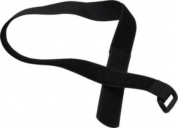 SpeedTech 18″ Long Black Nylon Hook & Loop Strap 50 Lb Tensile Strength