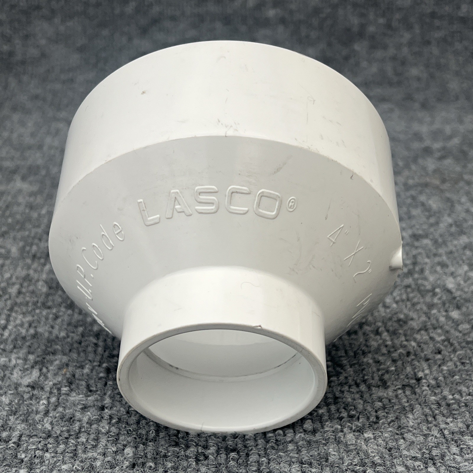 LASCO D102420 4 x 2 Hub x Hub PVC-DWV Reducing Coupling New Other