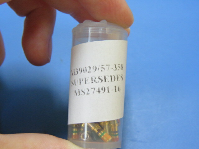 Amphenol MS27484T20B16S Qty of 1 per Lot Circular MIL Spec Connector 16P SZ 20