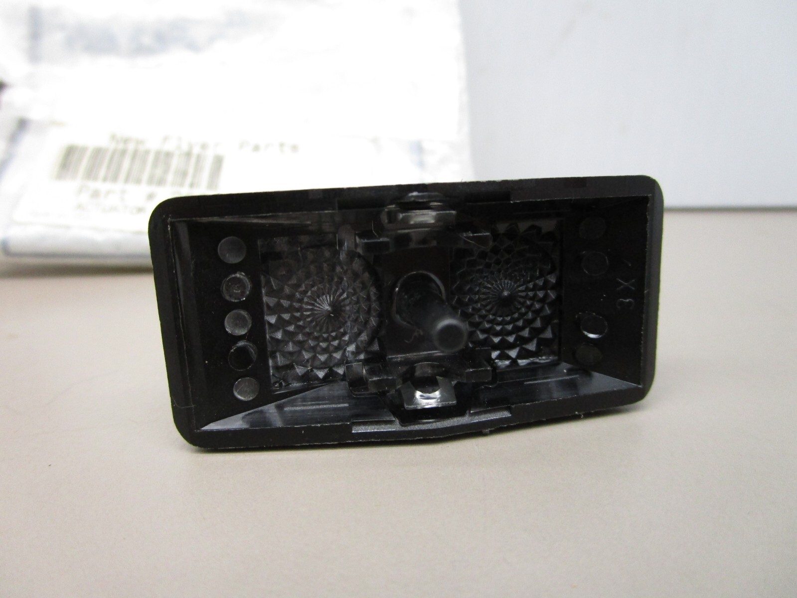 New Flyer 265936 Carling Switch Blank Actuator Rocker Cover