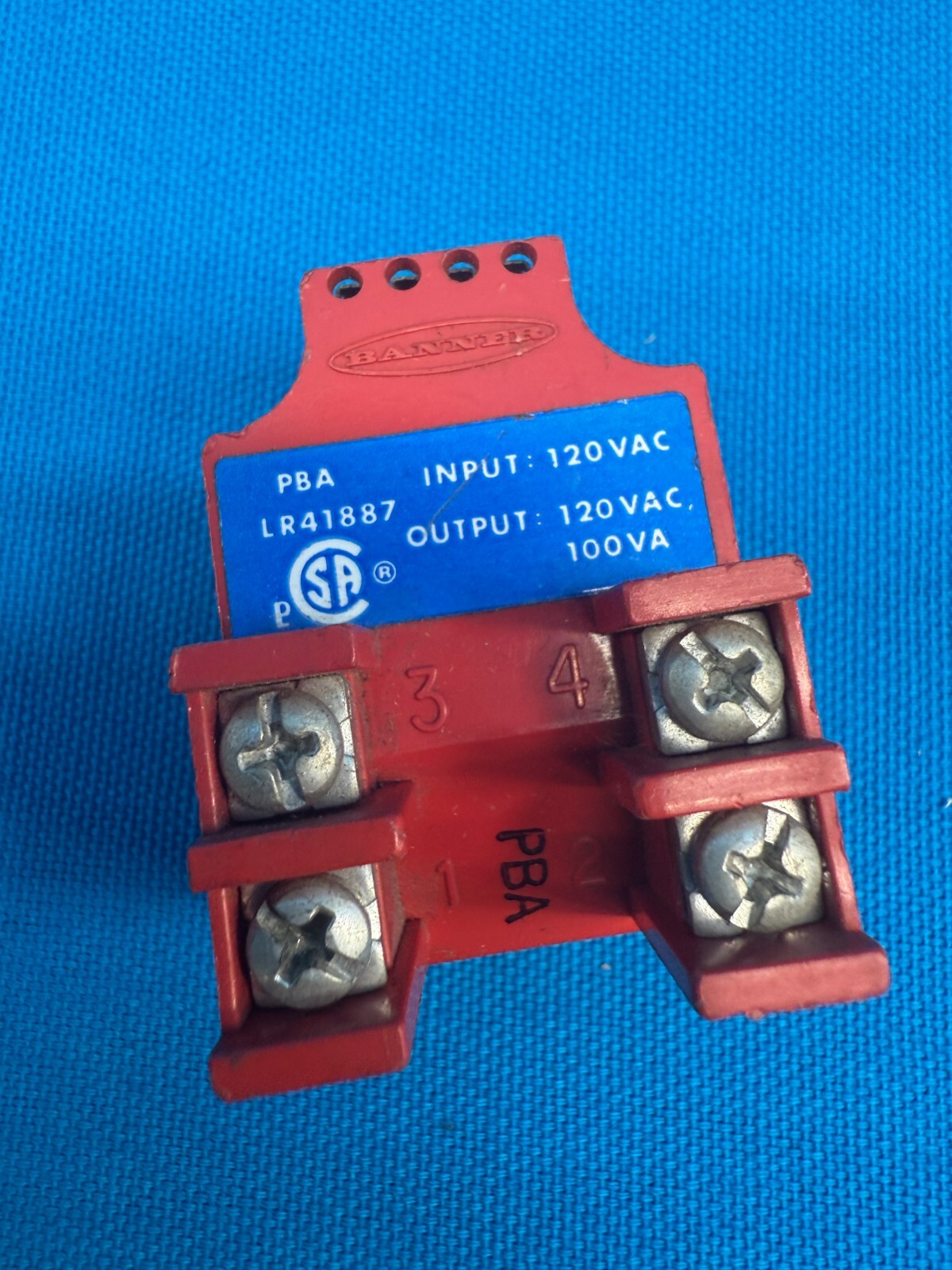 Banner Engineering LR41887 120VAC Multi-Beam Sensor Power Block Module