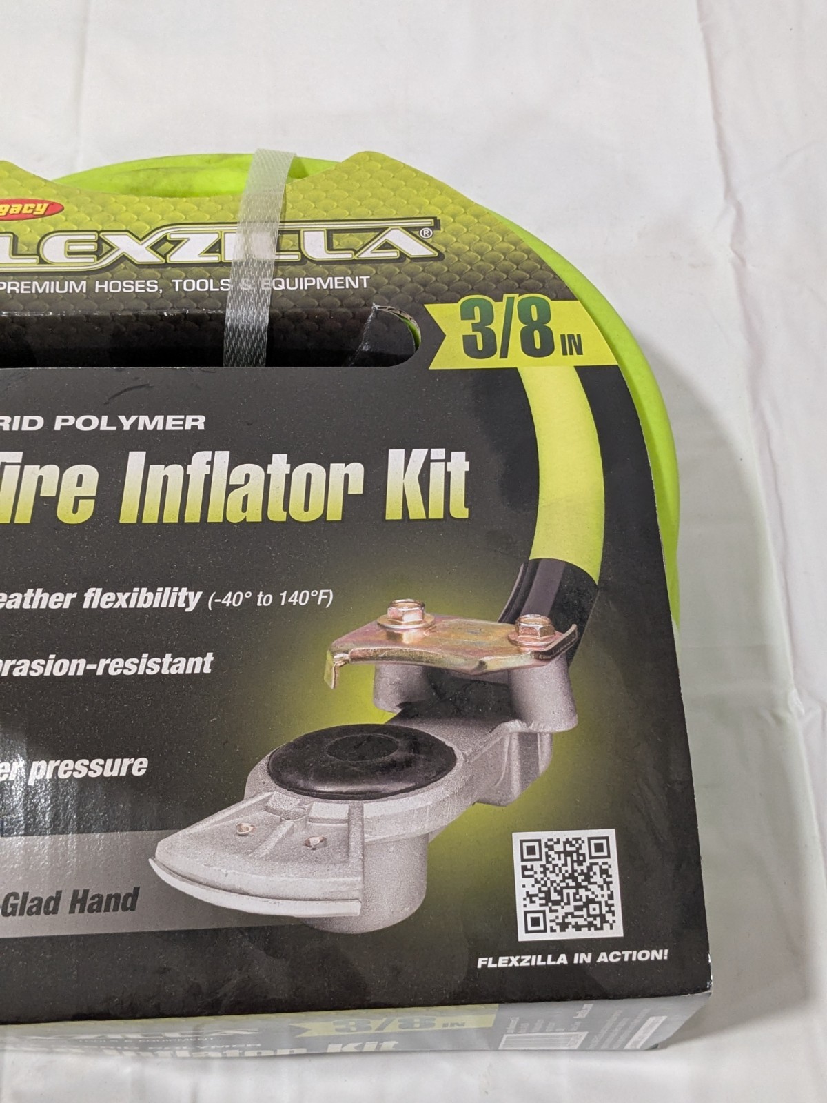 Legacy Air Compressor Truck Tire Inflator Kit: 300 psi, 3/8″ ID x 50′ HGH2-FZ