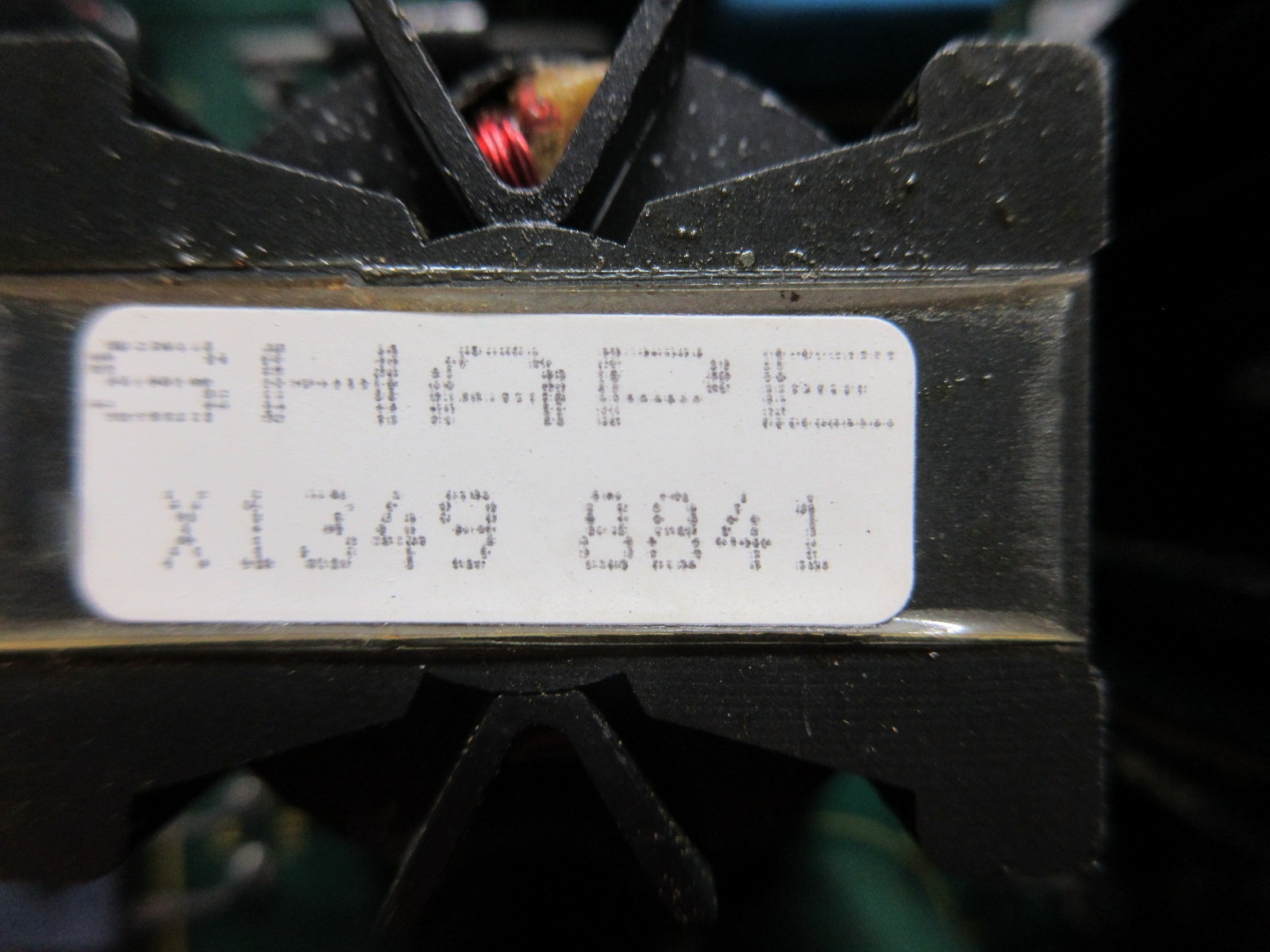 SHAPE INPUT UNIT AC X1349 8841 20428-A CNC X13498841