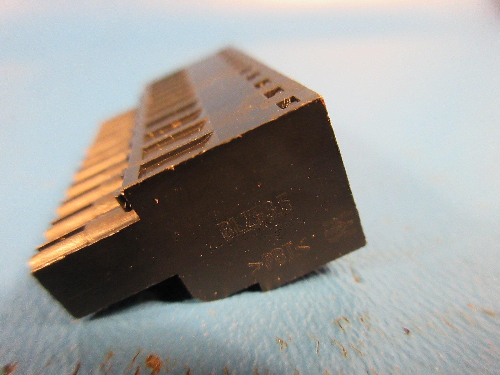 LOT OF 10 Weidmuller 1691190000, BLZF 3.50/10/180 SN, BK, PCB Female Plug-in