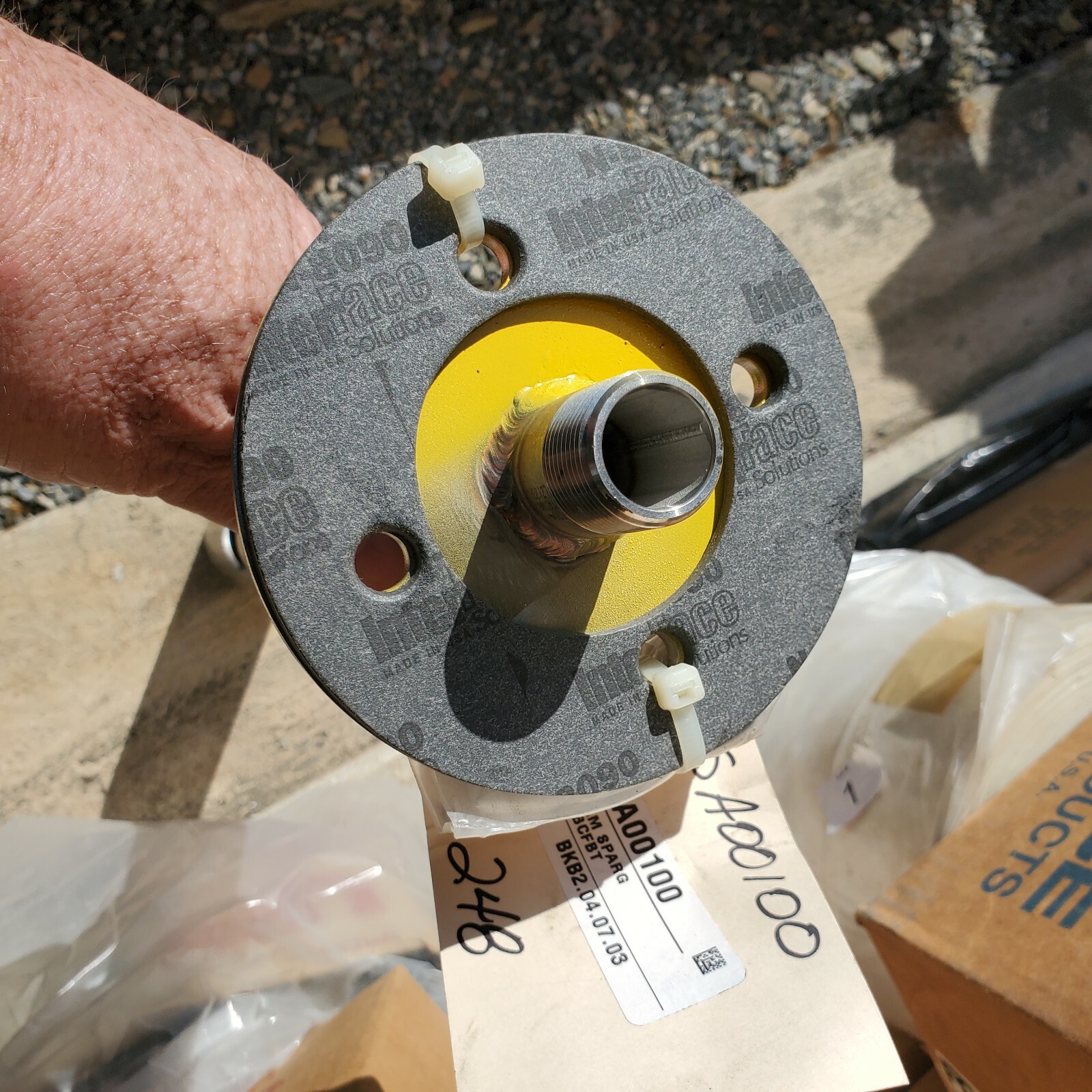 Pellerin Milnor 1/2″ Steam Sparg KTSSA00100 7632BTF BCFBT