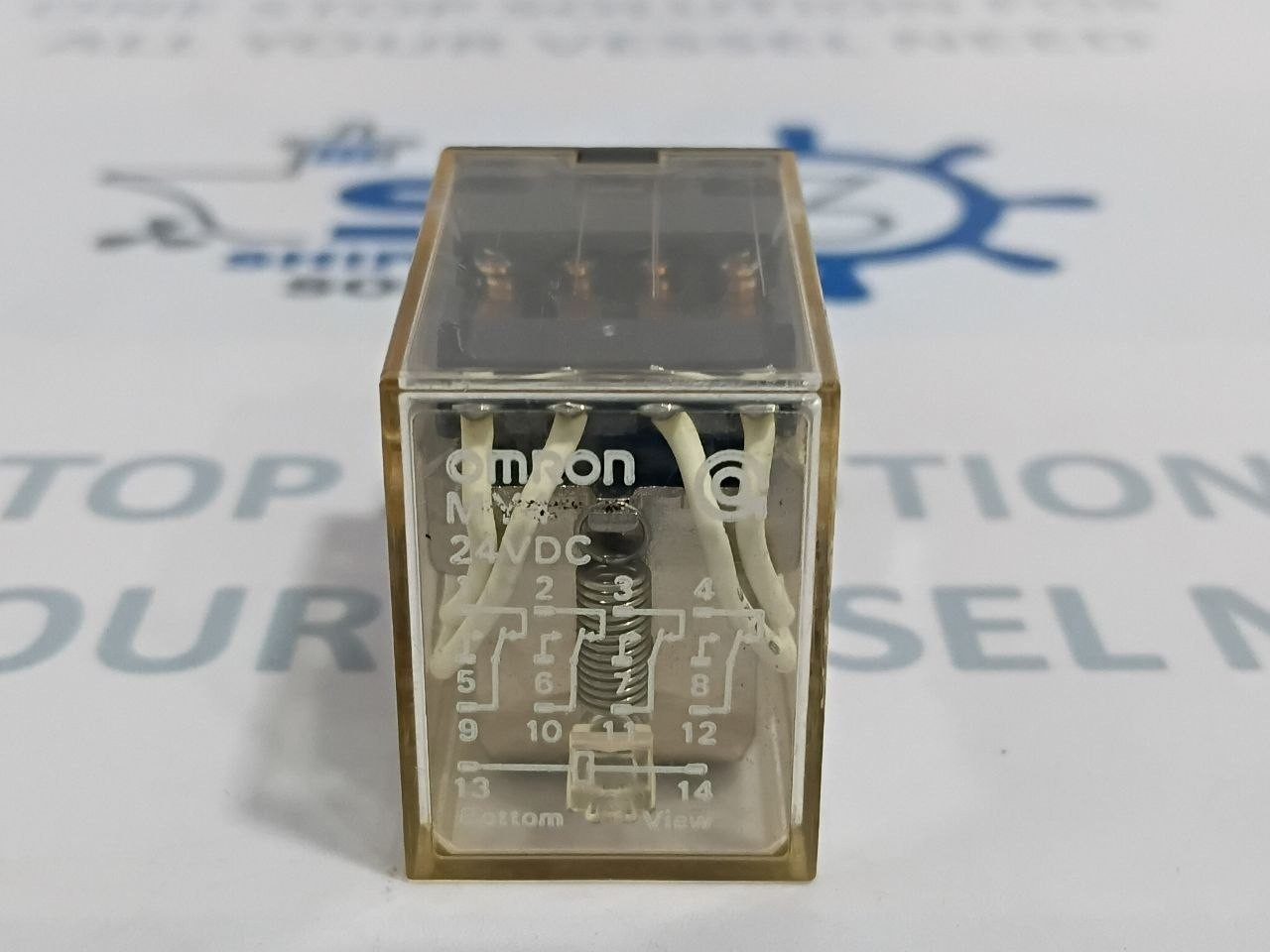 Omron MY4 Relay Coil Voltage 24VDC, 5A 240 VAC 5A 28VDC (Unused New)